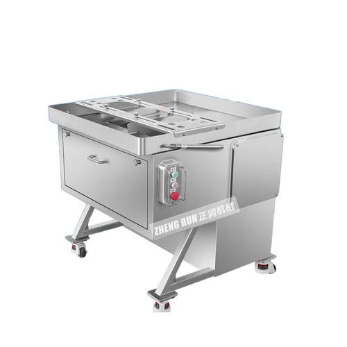 现货销售大型排骨切块切粒机 多功能鲜鸡鸭鱼切块机 猪胫骨分条机 - 图3