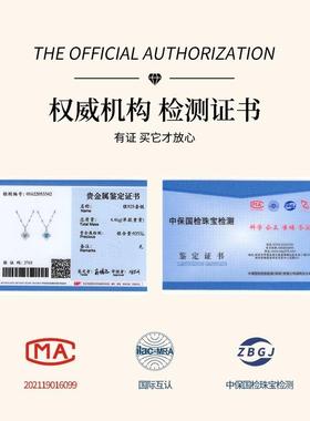 四叶草S999纯银项链女款高级设计锁骨链七夕情人节礼物送女友老婆