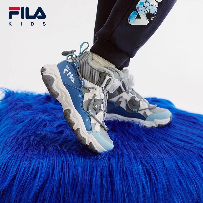 FILA斐乐儿童童鞋2024冬季新款猫爪二棉棉靴男女童棉鞋小童运动鞋,淘宝优惠券,粉丝福利购,淘宝优惠卷