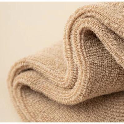 男女同款P字母C字母冬天加厚毛圈保暖舒适时尚百搭透气ins