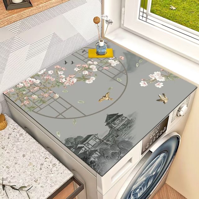 Special mat for washing machine waterproof cover pad