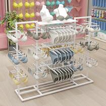 Underwear shelves Underpants shelves Nakajima Racks New Underwear Briefs Display Bra Bifacial Underwear Placing Racks
