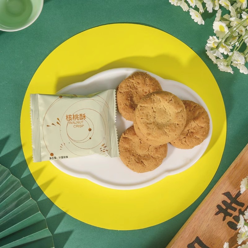 三味奇现烤核桃酥中式酥饼糕点点心零食休闲食品小吃送长辈礼品