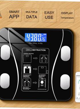 Bluetooth Scales Floor Body Weight Bathroom Scale Smart Back