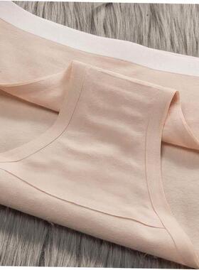 Cotton Shorts Solid Panties Breathable Underwear For women