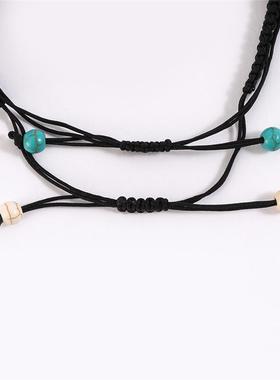 2Pcs New Sea Turtle Beads Bracelets For Women Men Classic