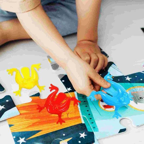 16 Pcs Toddler Baby outside Kids Toys Leap Plastic Assorted - 图3