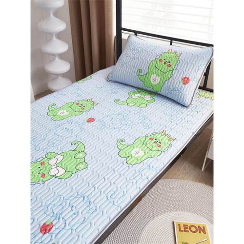 夏季乳胶凉席学生宿舍单人空调软凉席一1米2二儿童冰丝席子可机洗 - 图3