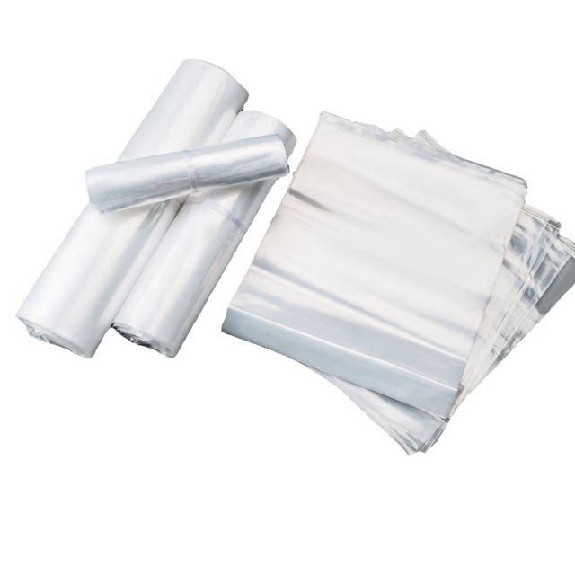 High pressure pe flat pocket transparent large plastic bag