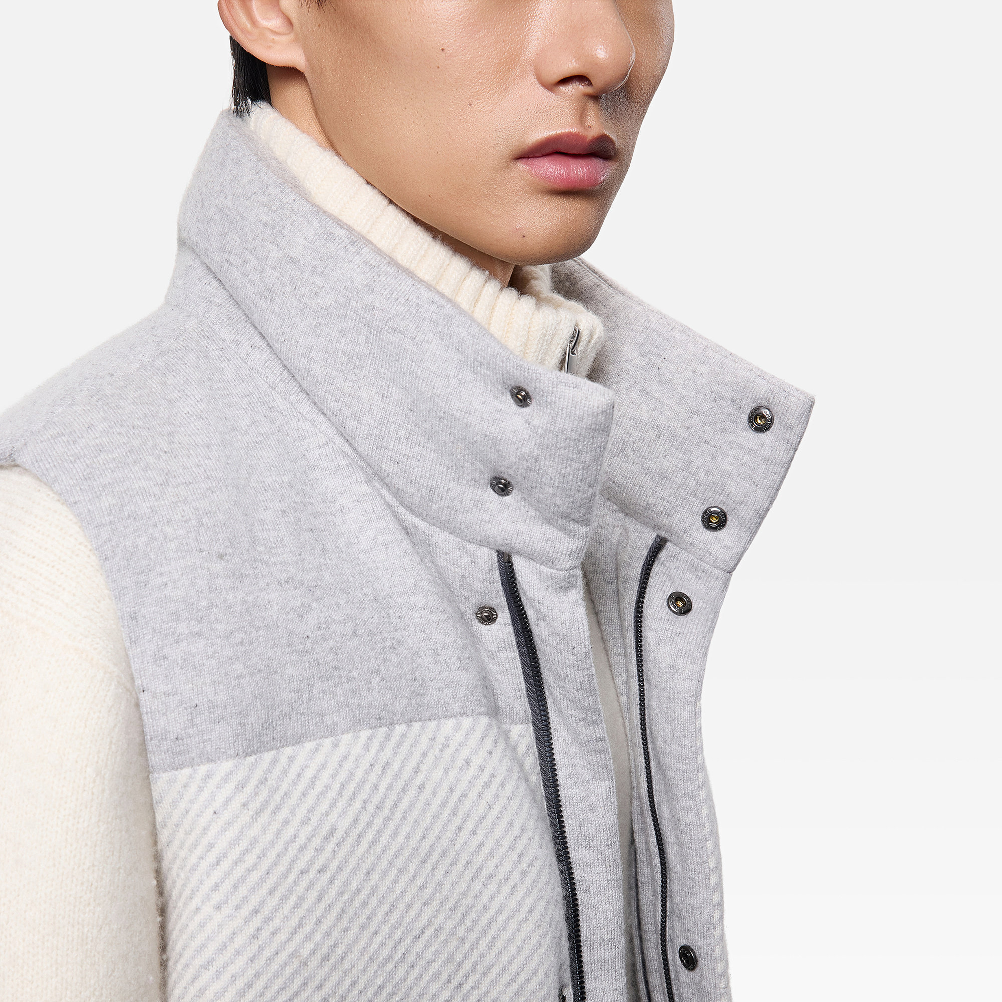 【秀场同系列】ERDOS 男装25秋冬新品羊绒羽绒马甲90白鹅绒外套,淘宝优惠券,粉丝福利购,淘宝优惠卷