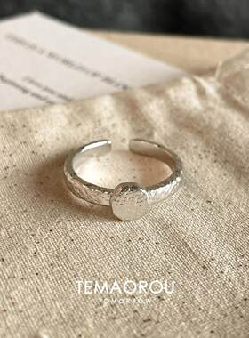 多层宽口戒指女士开口巨好看的