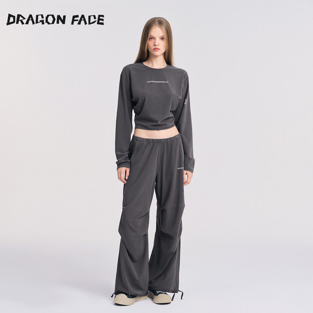 DRAGON FACE ກິລາຊຸດກິລາກາງເກງຂາຍາວແຂນຍາວ