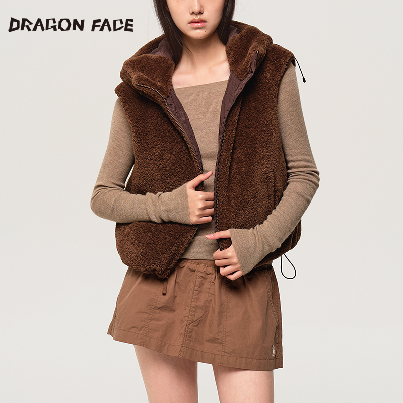 【明星同款】龙脸DRAGONFACE 羊绒斜肩打底长袖针织衫 100%山羊绒 - 图3