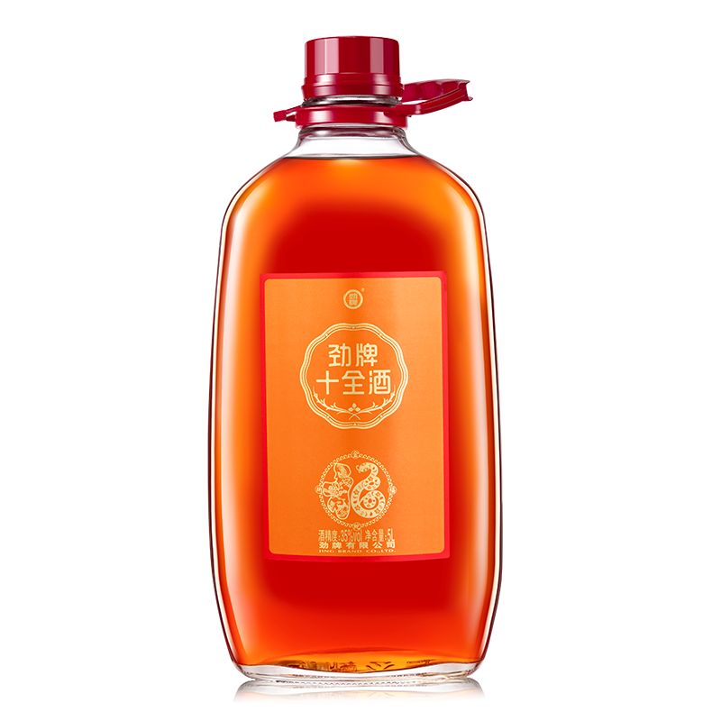 【2025贺岁酒】劲牌十全酒35度5L约10斤装大桶玻璃瓶官方旗舰店