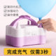 Portable balloon inflator for inflating double-layered balloons