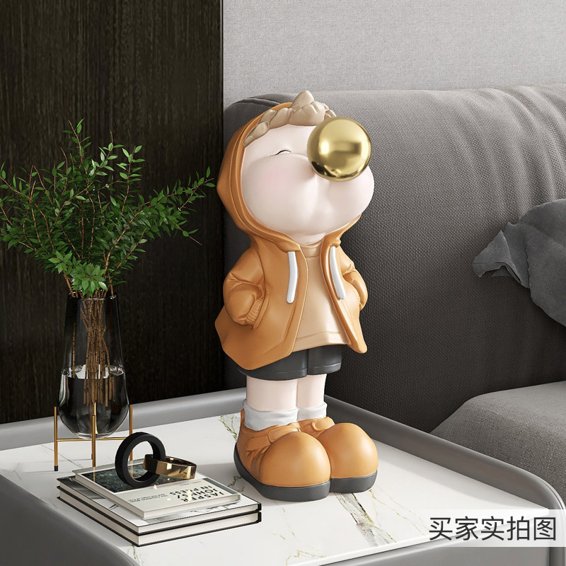 男孩客厅桌面装饰摆件轻奢玄关电视柜酒柜家居饰品高级感乔迁礼物,淘宝优惠券,粉丝福利购,淘宝优惠卷