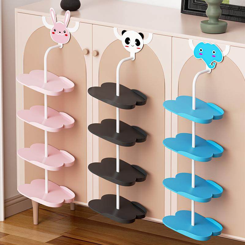 2025新款挂式儿童鞋架窄款小型鞋架玄关鞋子收纳高度可调节可旋转,淘宝优惠券,粉丝福利购,淘宝优惠卷
