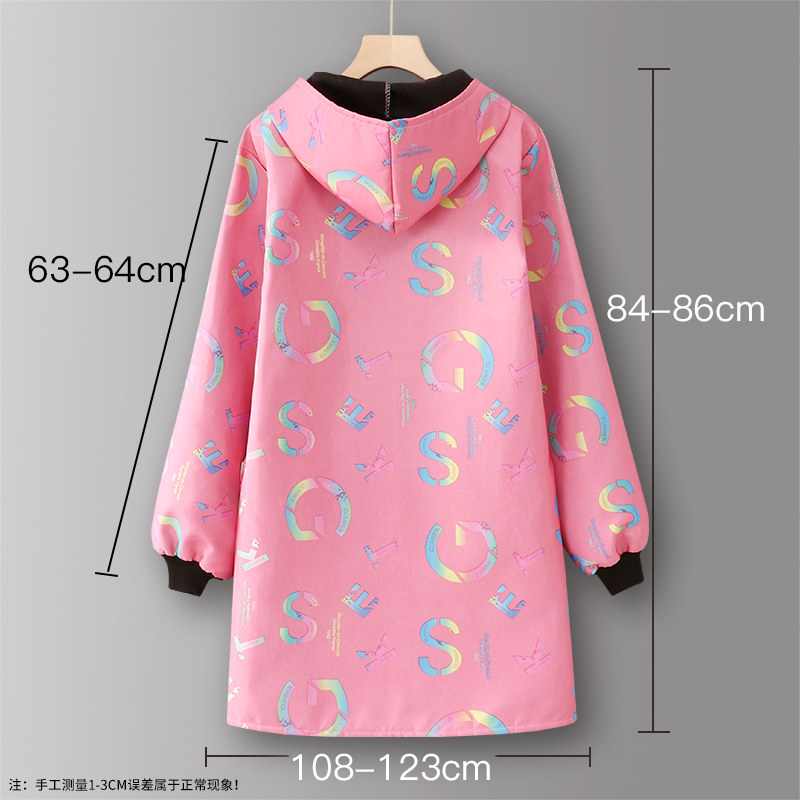 围裙长袖防水防油厨房家用2025新款网红商用餐饮罩衣加绒工作服女,淘宝优惠券,粉丝福利购,淘宝优惠卷