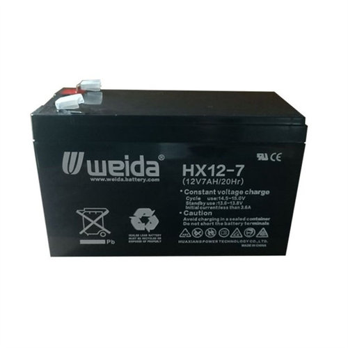 weida威达蓄电池HX12-7利达壁挂机电梯消防主机直流屏UPS/EPS机房 - 图1