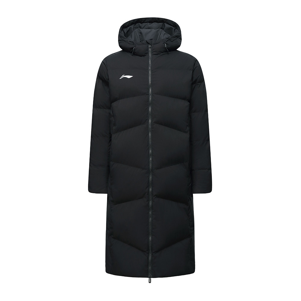 李宁长款棉服连帽男士2025冬季新款大衣过膝加厚保暖棉袄运动外套,淘宝优惠券,粉丝福利购,淘宝优惠卷