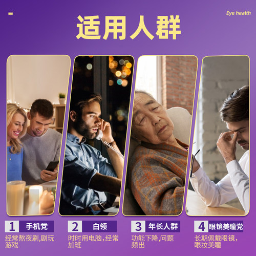 【自营】沿寿藏红花眼康宝游离叶黄素软胶囊专利成人呵护官方正品 - 图1