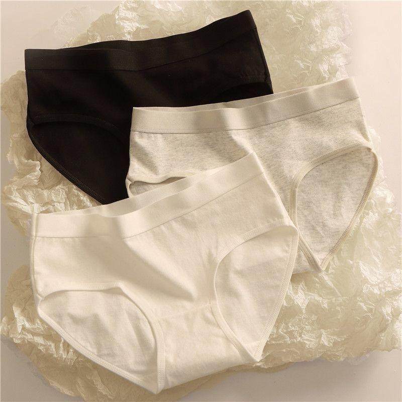 内裤女2025新款纯棉抗菌档简约中低腰女士少女学生女生透气三角裤,淘宝优惠券,粉丝福利购,淘宝优惠卷