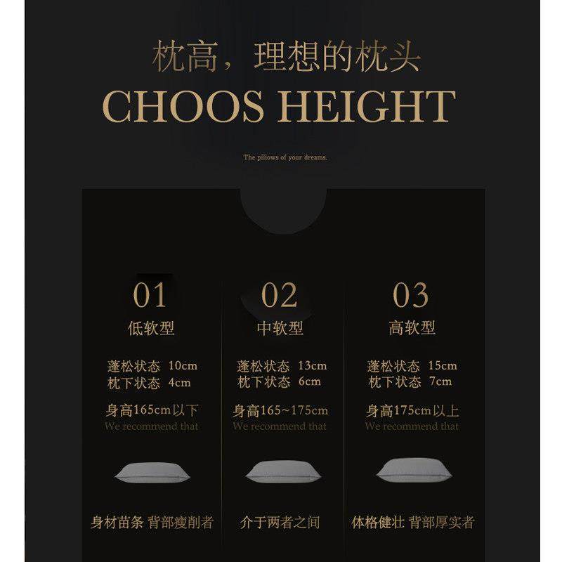 PacificCoast派赛菲特120s全棉软98白鹅绒枕头五星级酒店羽绒枕芯,淘宝优惠券,粉丝福利购,淘宝优惠卷