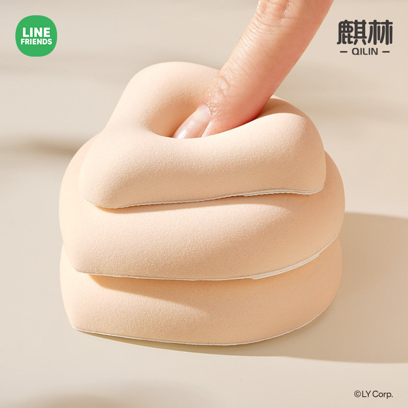 布朗熊粉扑超软不吃粉可爱气垫棉花糖粉底液专用美妆蛋干湿两用饼,淘宝优惠券,粉丝福利购,淘宝优惠卷