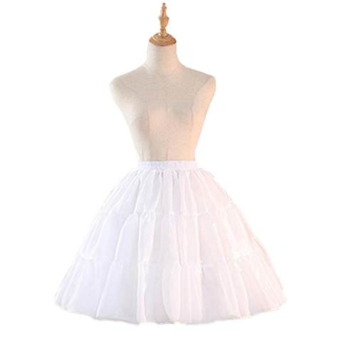 云朵撑Lolita裙撑45CM日常撑35CM无骨软纱洛丽塔衬裙狗短蓬蓬裙 - 图3