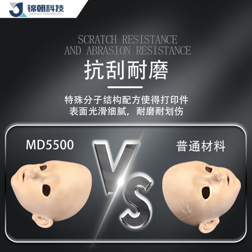 锦朝LCD高耐磨耐刮光敏树脂3D光固化打印机GK树脂关节BJD娃娃树脂 - 图0