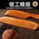 Natural peach wood comb household anti-static wooden comb