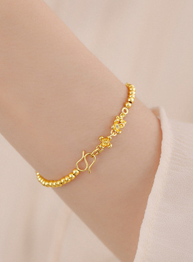 新款人间富桂花手链女手工双耳延