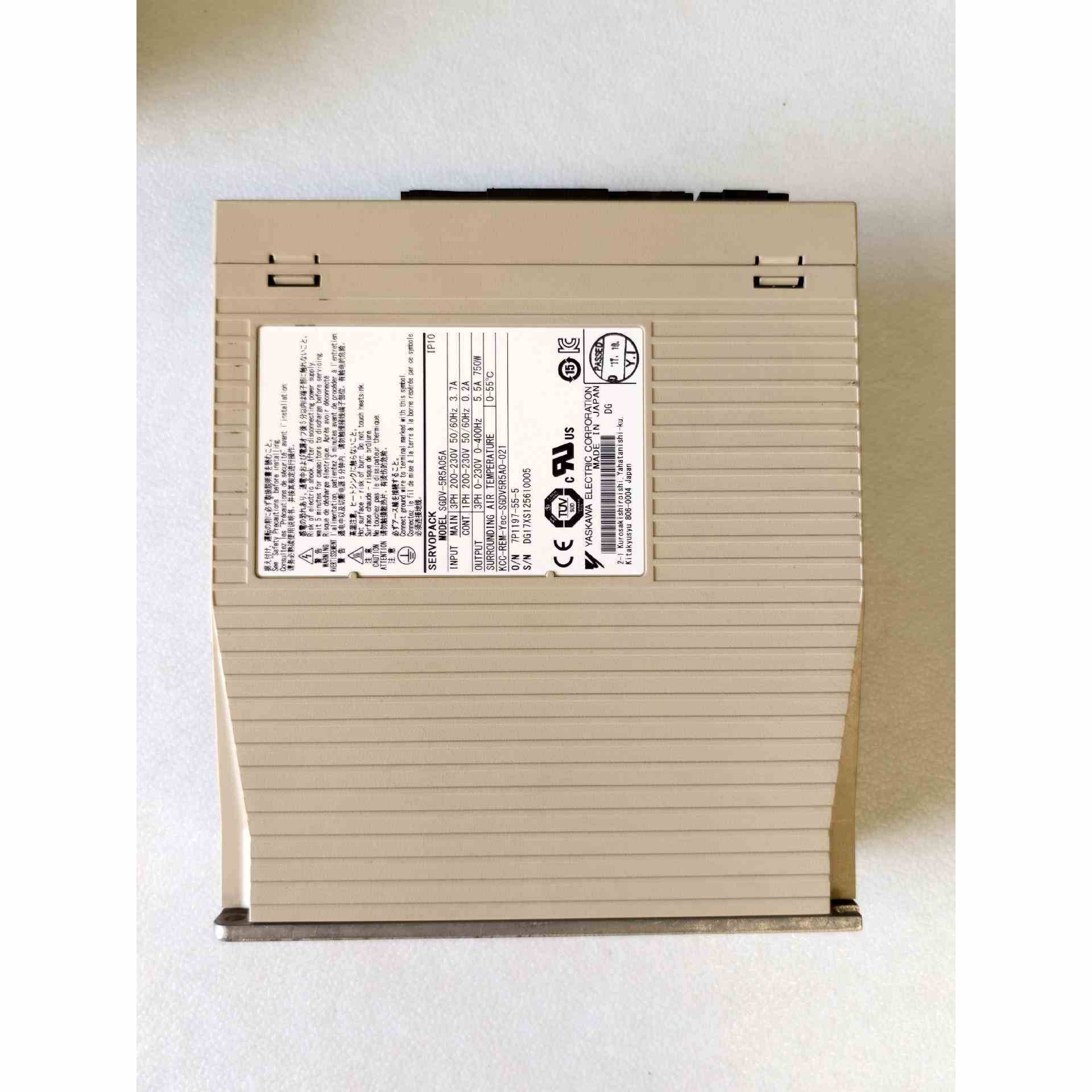 安川驱动器 SGDV-5R5A05A 750W 拆机正品 ，不是实价 - 图0
