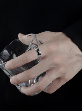 复古龙纹戒指潮ins个性开口指环