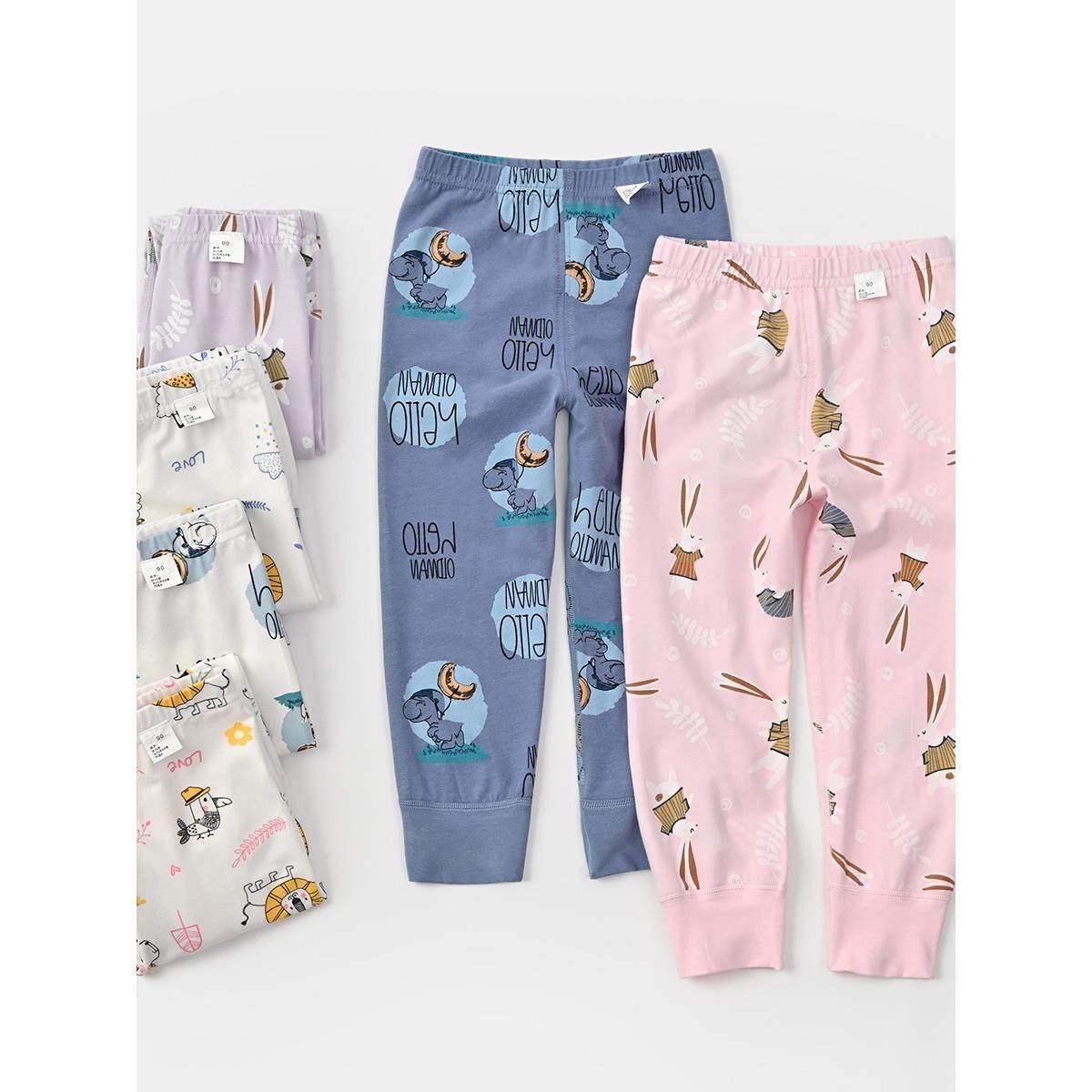 无骨缝合 儿童莱卡棉秋裤 男女童家居裤保暖裤打底裤 秋冬 童装,淘宝优惠券,粉丝福利购,淘宝优惠卷