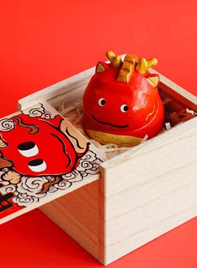 【大美术馆】十二生肖龙年摆件可爱车载桌面潮玩手办男女生日礼物