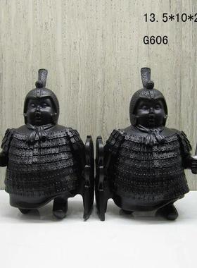 兵马俑创意新中式人物酒柜装饰品家居饰品客厅电视柜办公室摆件