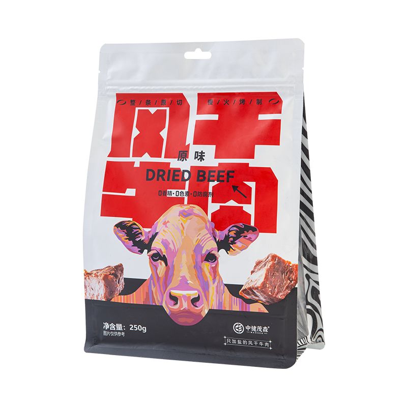 中健茂森牛肉干无添加孕妇零食小吃营养孕期原味风干高蛋白官方店