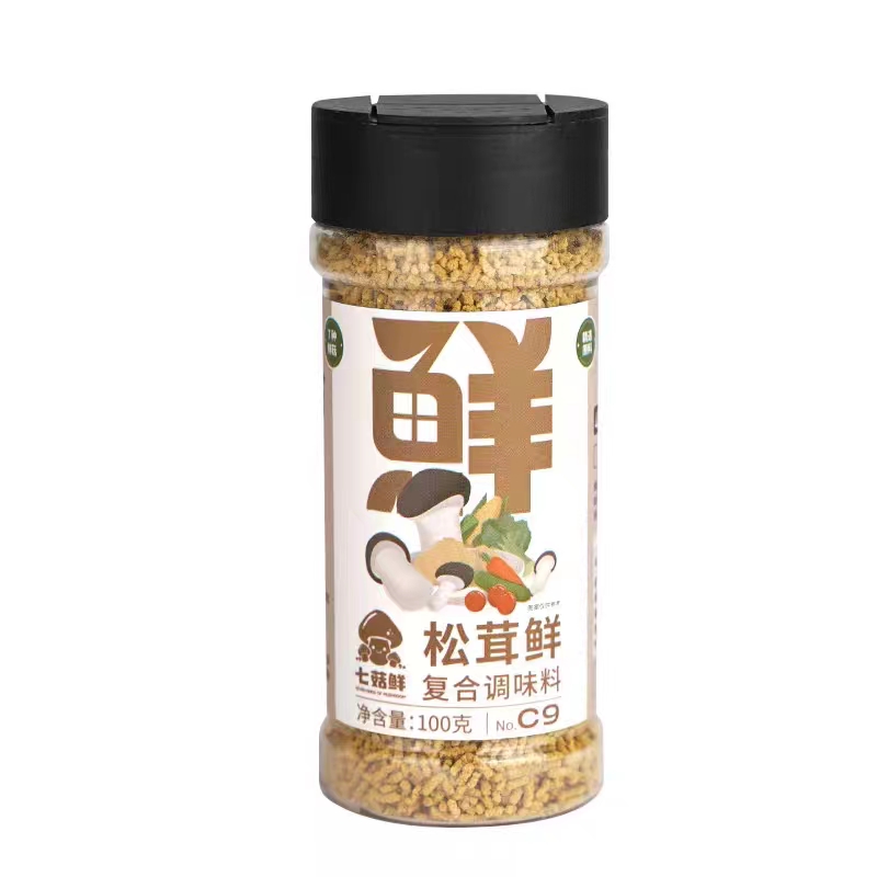 【减钠】七菇鲜C9松茸鲜复合调味料100g（临期） - 图3