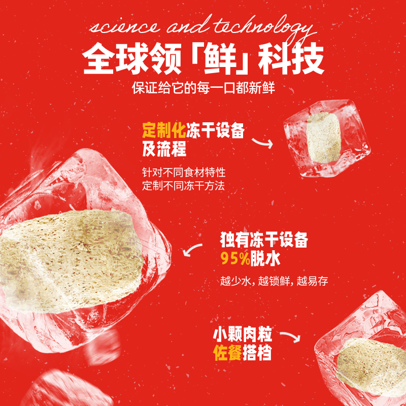 SC狗粮全价主食冻干生骨肉肉饼成幼犬全阶段小型通用美国进口粮