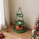 A few wheeled storage racks for Christmas tree side storage racks