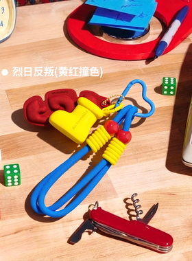 梵高范靴子挂件精致背包书包挂饰礼物装饰创意潮玩可爱挂件钥匙扣