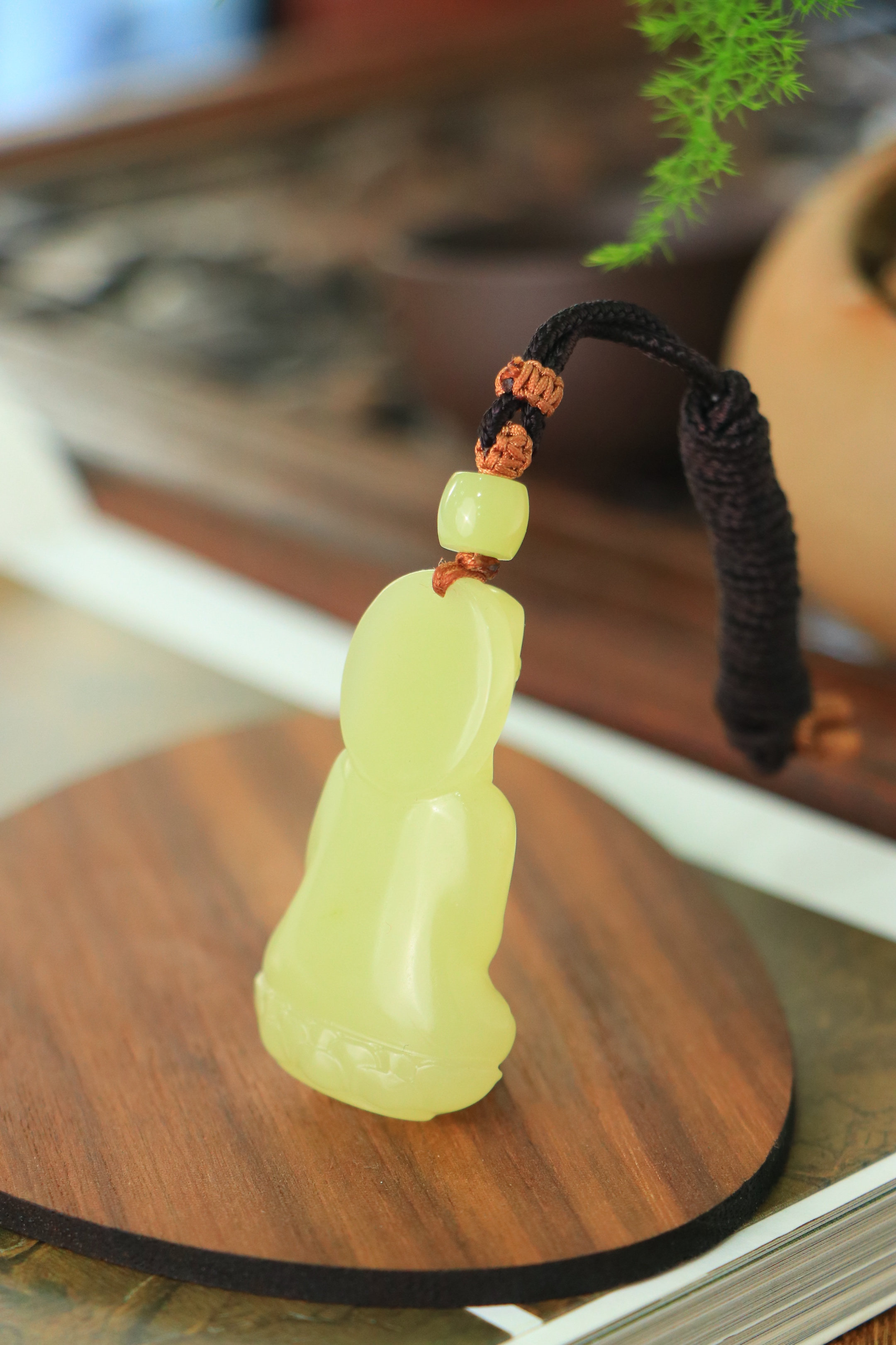 正宗新疆和田玉若羌黄口净瓶观音菩萨吊坠黄玉天然玉石高档珠宝,淘宝优惠券,粉丝福利购,淘宝优惠卷