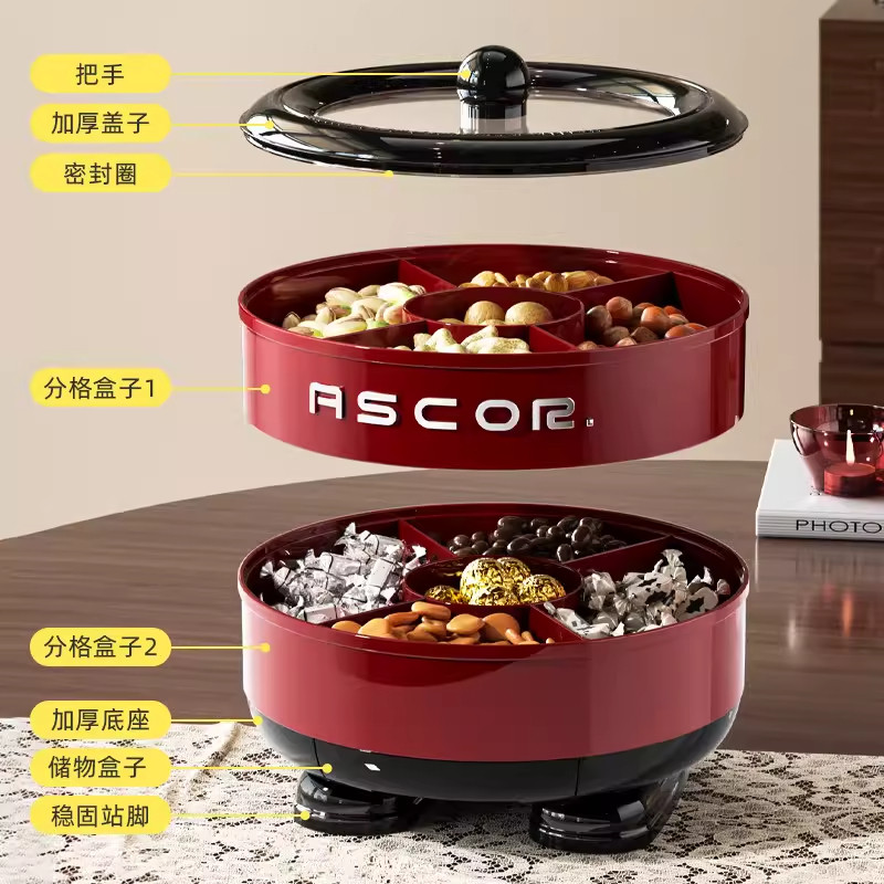 干果盘厅家用轻奢高端2026新款家高颜值茶几糖果坚果零食摆放盘,淘宝优惠券,粉丝福利购,淘宝优惠卷