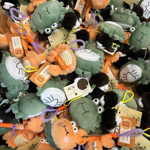 苏博文创阳澄湖大闸蟹蟹青青公蟹可爱呆萌玩偶挂件礼物送闺蜜朋友 - 图3