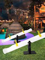 Luminous Stilts Board LED Seven Color Park Courtyard Flower Garden Mesh Red Stilts Stilts Stilts Stilts