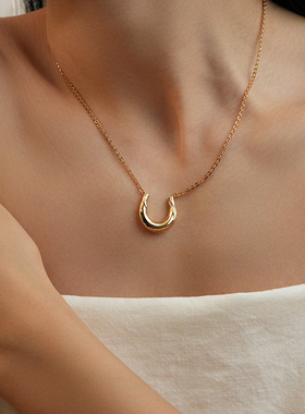 RetroChic复古时尚叶子项链