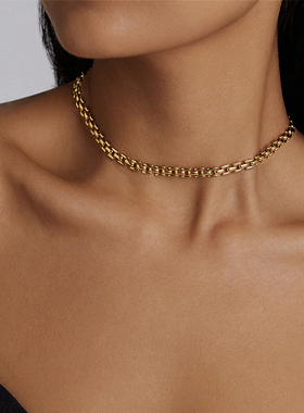 RetroChic罗马链条项链