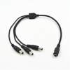 One-to-three DC power cord pure copper 5.5*2.1mm connector monitoring extension plug security accessories equipment LED light