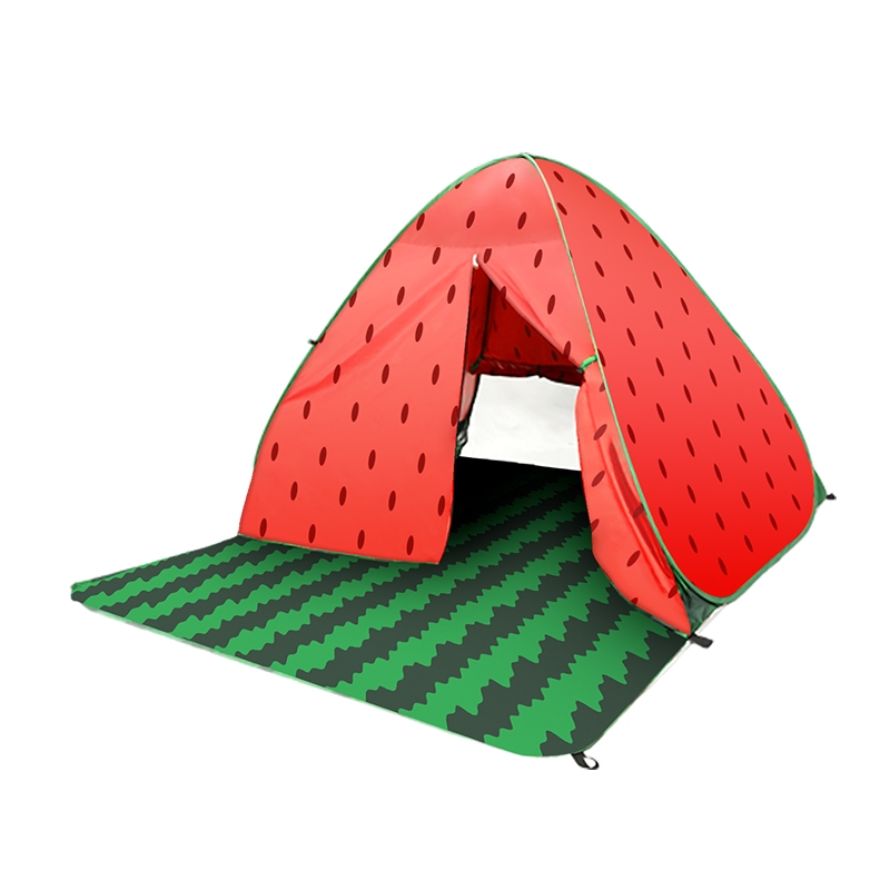 儿童帐篷户外海边沙滩遮阳全自动速开野营野餐露营简易棚便携超轻 - 图3